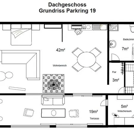 Appartamento Rheinpark Rheinblick & Parkplatz
