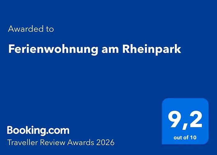 Rheinpark Rheinblick & Parkplatz Appartement *
